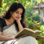 മന്ദവായനയുടെ ആനന്ദം — AI ചിത്രീകരണം